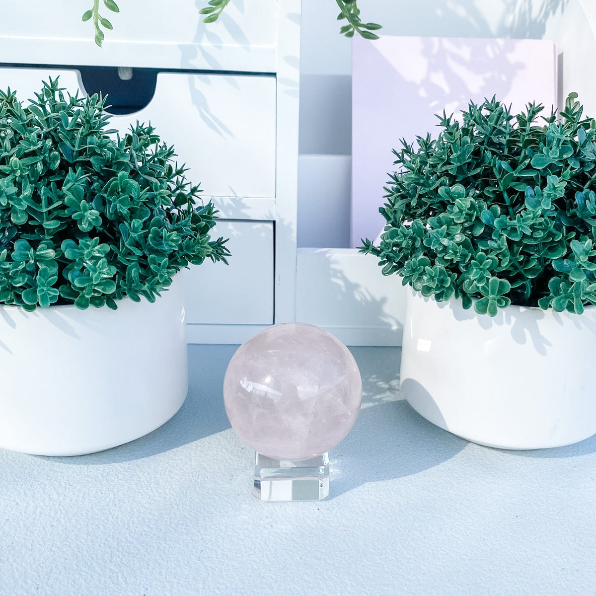 S1800 rose pink quartz crystal ball sphere 4cm diameter australia. rose quartz sphere australia. gemrox sydney 1