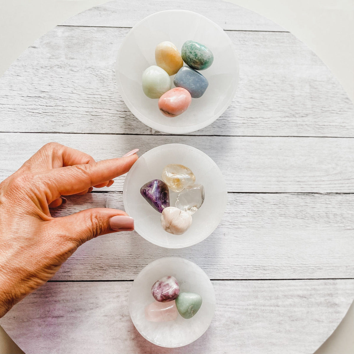 Selenite Bowl Mini-6cm