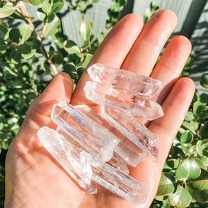 s1652 clear quartz crystal raw point australia. clear quartz grid crystals australia. gemrox sydney 1