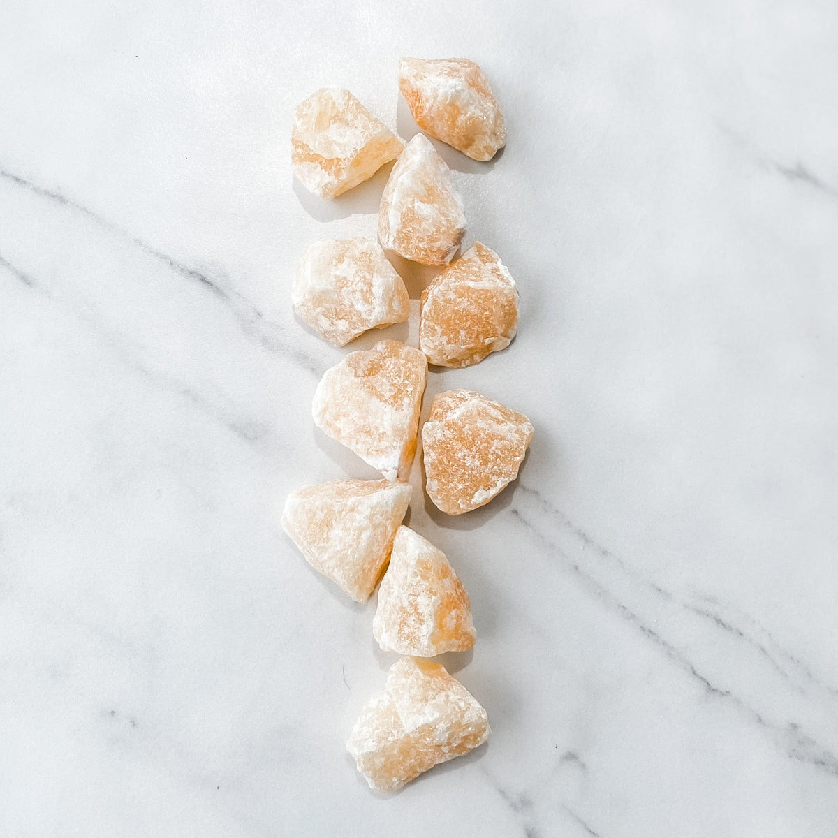 S1136 orange Calcite golden calcite raw rough stone crystals australia gemrox sydney 1