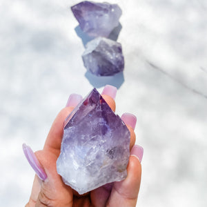 S1162 Amethyst crystal raw base polished point australia.Natural amethyst crystal raw stone polished points australia.crystals australia.gemrox sydney 1