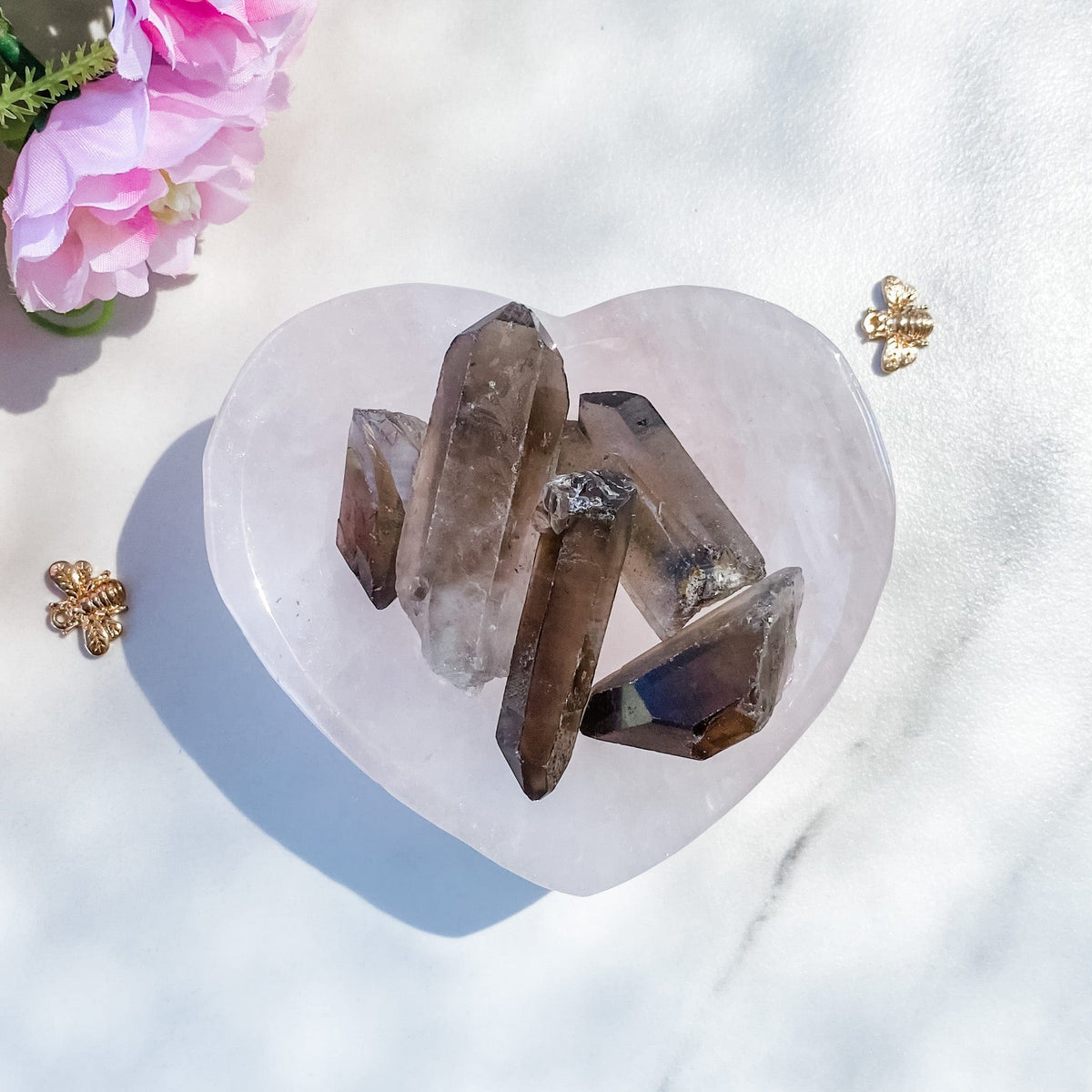Smoky Quartz Points