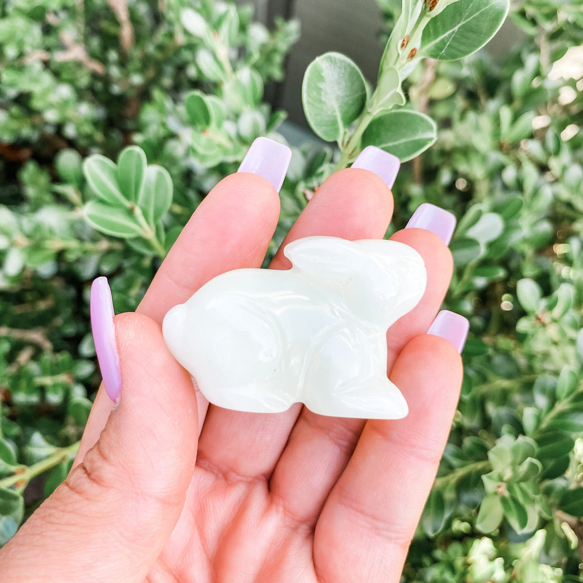 S1183 new green jade crystal easter rabbit carving stone australia.crystals australia.gemrox sydney 1