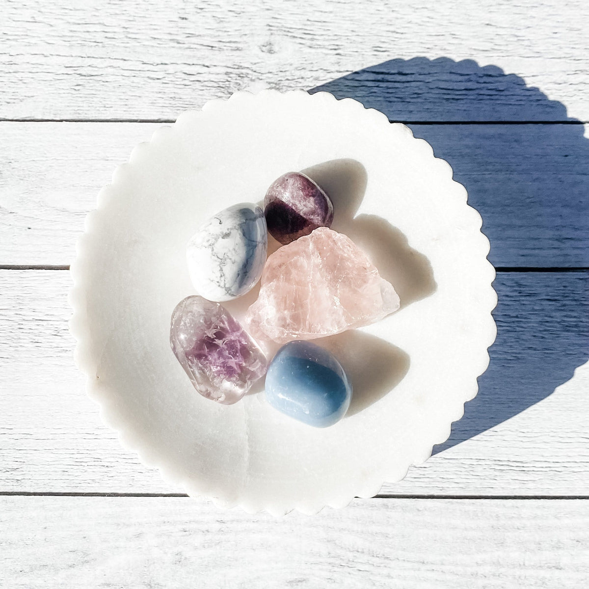 fall asleep crystal kit tumbled stones for insomnia australia rose quartz lepidolite amethyst angelite white howlite
