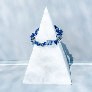 sodalite crystal chip stretch healing bracelet chakra bracelet australia gemrox
