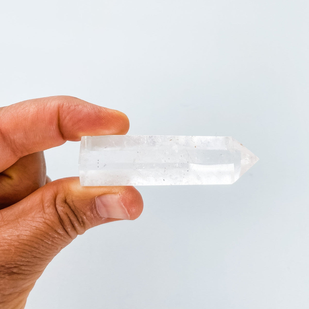 clear quartz crystal tower point generator wand gemrox australia