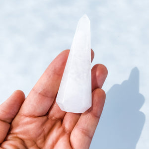 clear quartz crystal ring stand ring holder tower gemrox australia
