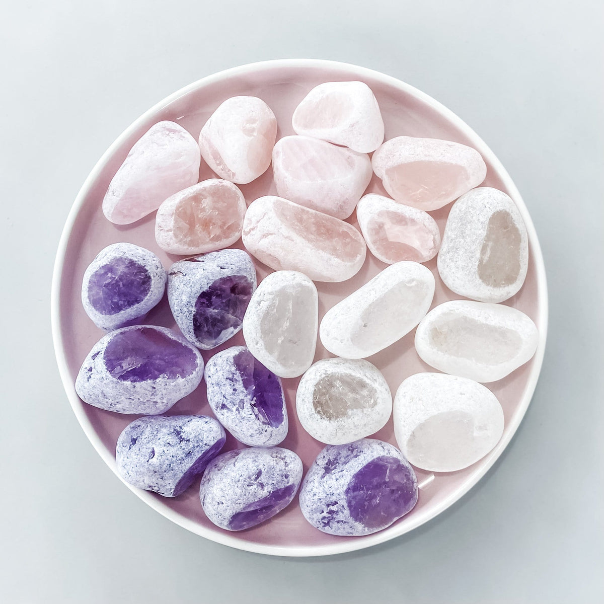 Seer Stones Ema Emma Stones Ema Emma Eggs Window Crystals Gemrox Australia