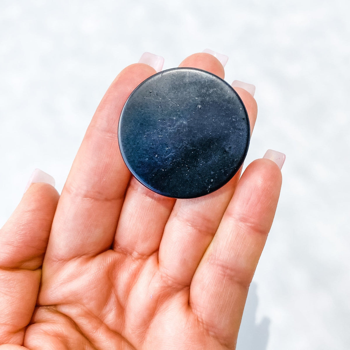 S975 Shungite EMF protection mobile cell phone round plate