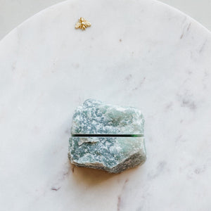 Green Quartz Crystal Photo Stand/ Holder