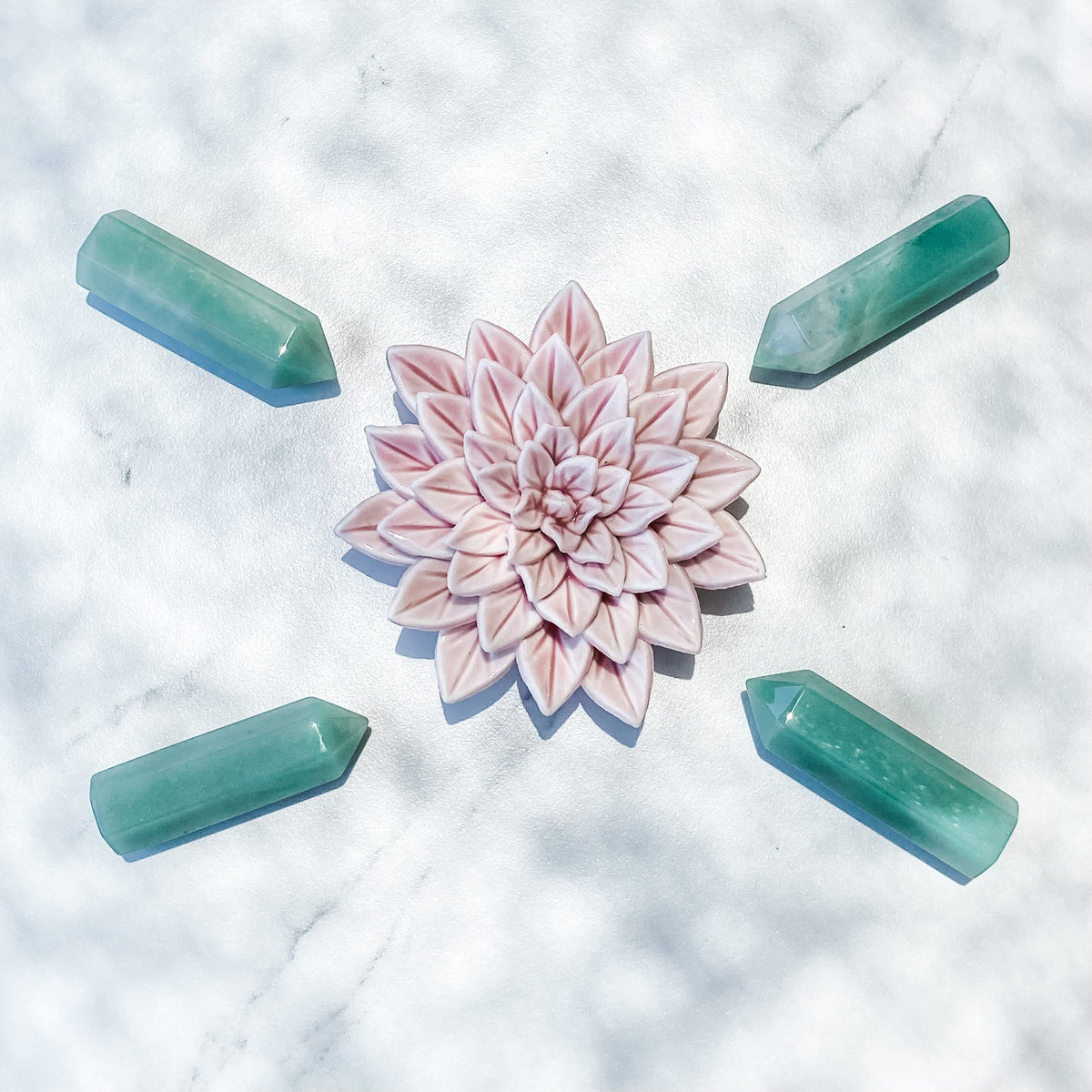 s1001 green aventurine crystal tower generator point 6cm crystals australia gemrox 1