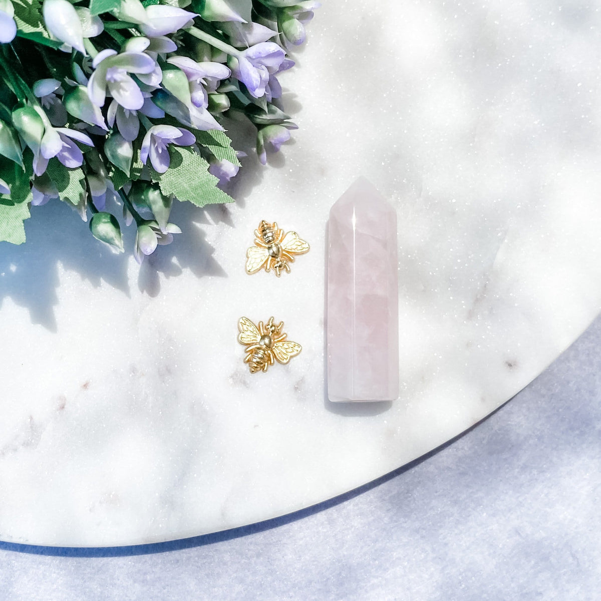 s1002 rose quartz tower generator point 6cm crystals australia gemrox 1