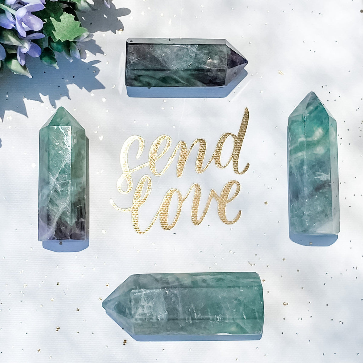 Fluorite GeneratorTower-5 to 6cm