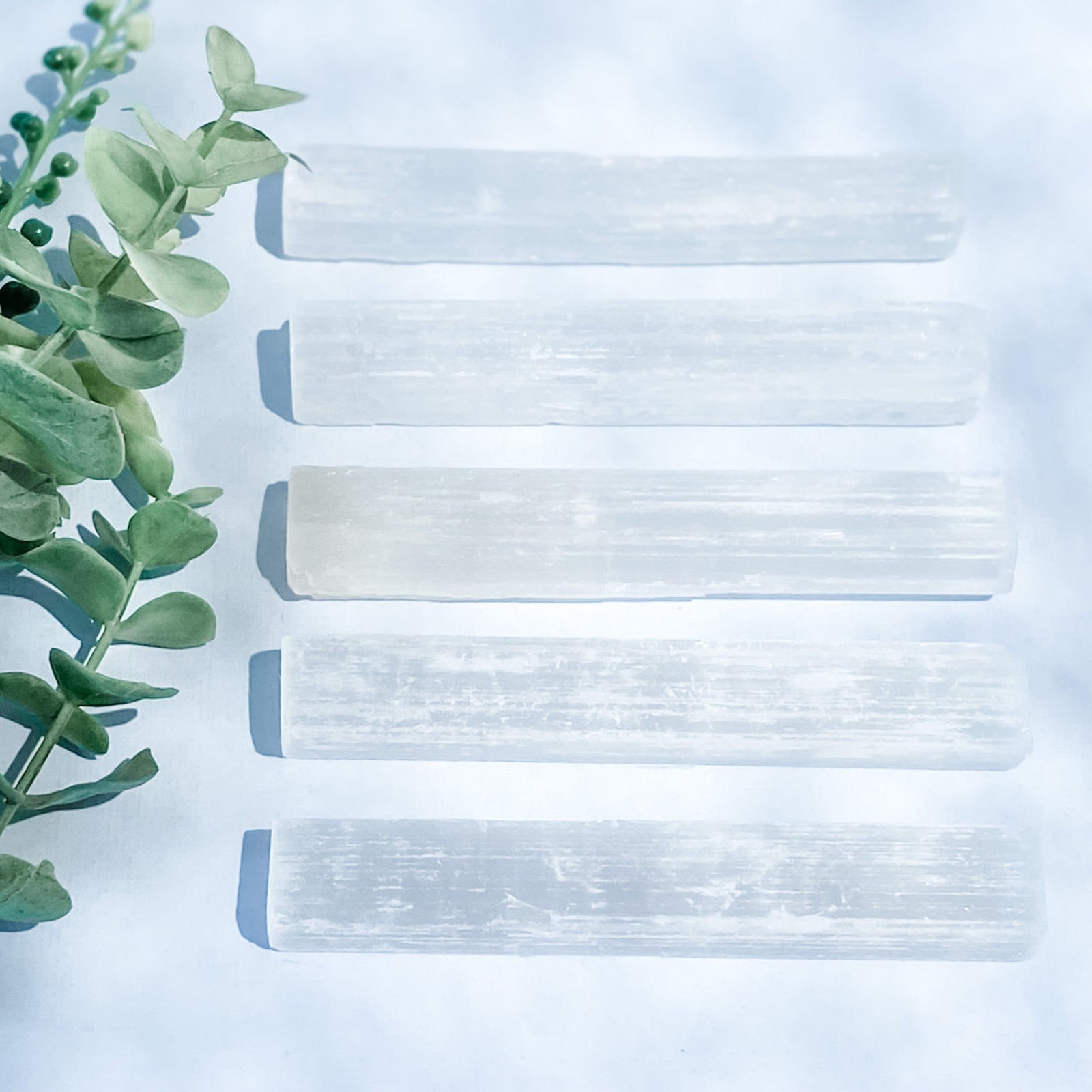 s1033 selenite crystal charging stick 10cm crystals australia gemrox 1