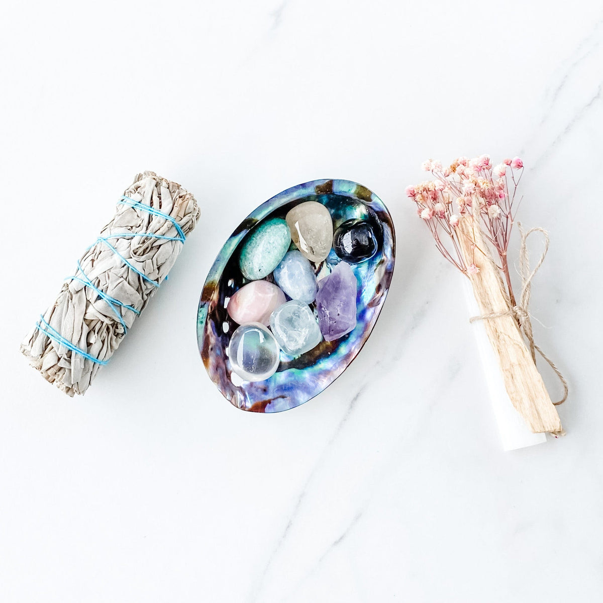 natural abalone shell incense smudging ritual crystals australia gemrox sydney