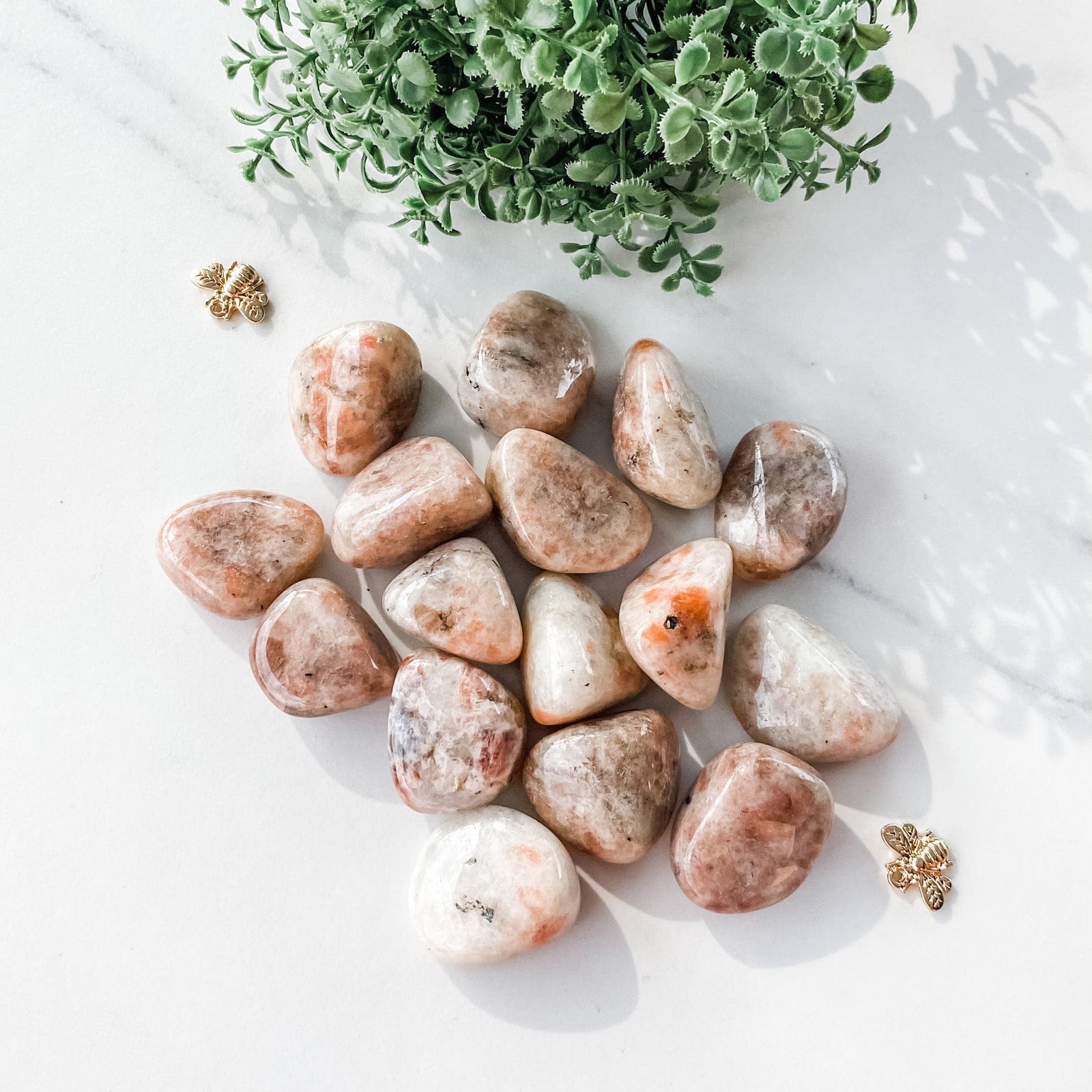 s1058 sunstone tumbled stone healing stones crystals australia gemrox crystals sydney 1