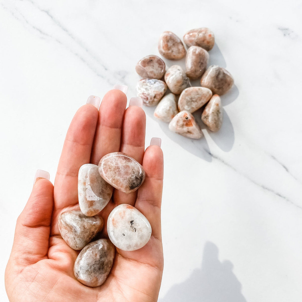 s1058 sunstone tumbled stone healing stones crystals australia gemrox crystals sydney 1