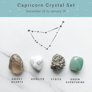 s1122  zodiac crystal kit capricorn crystals australia best crystals for capricorn australia gemrox sydney 13
