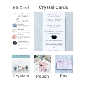 zodiac crystal kit cancer crystals australia best crystals for cancer australia gemrox sydney