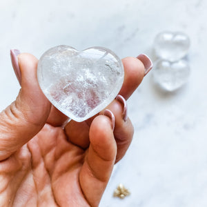  clear quartz crystal healing heart australia