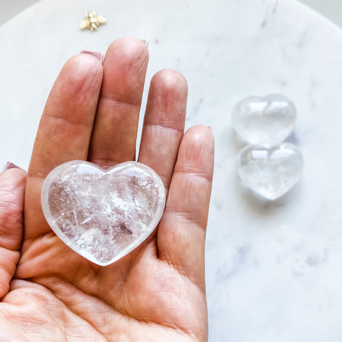  clear quartz crystal healing heart australia