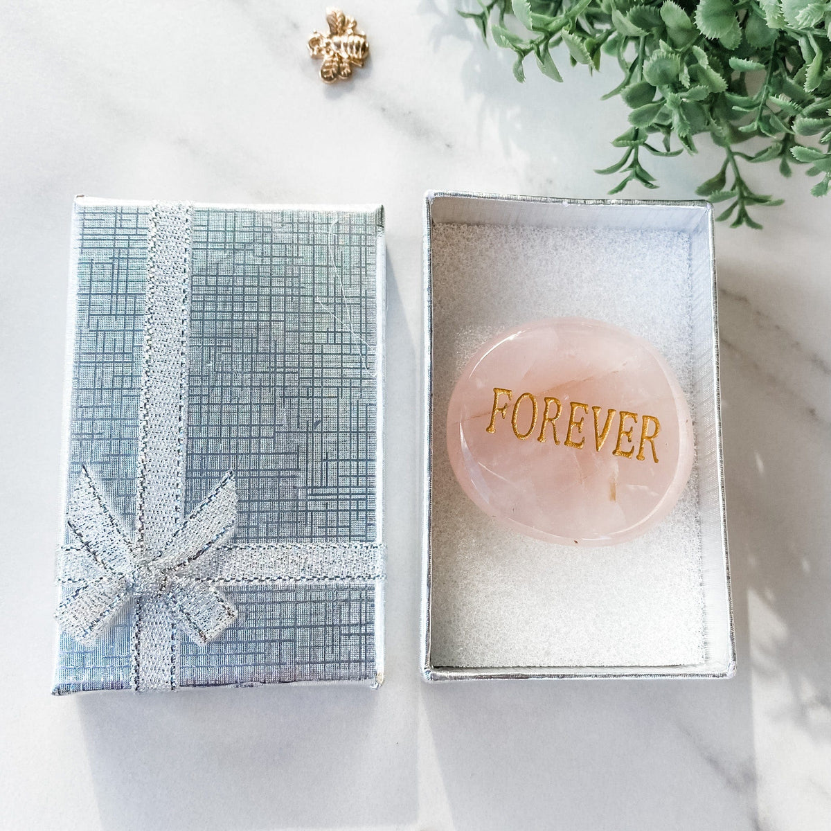 s1231 rose quartz engraved palm stone palmstone forever australia.rose quartz engraved word palm stone australia.crystals ausrtralia gemrox sydney 1