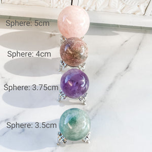 s1263 silver metal crystal ball sphere stand australia.sphere stand australia.sphere stand metal.Sphere stands australia.gemrox sydney 1