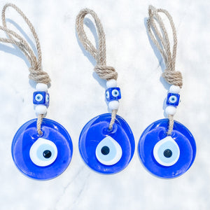 s1331 turkish evil eye glass protection circular wall hanging amulet australia gemrox sydney 1
