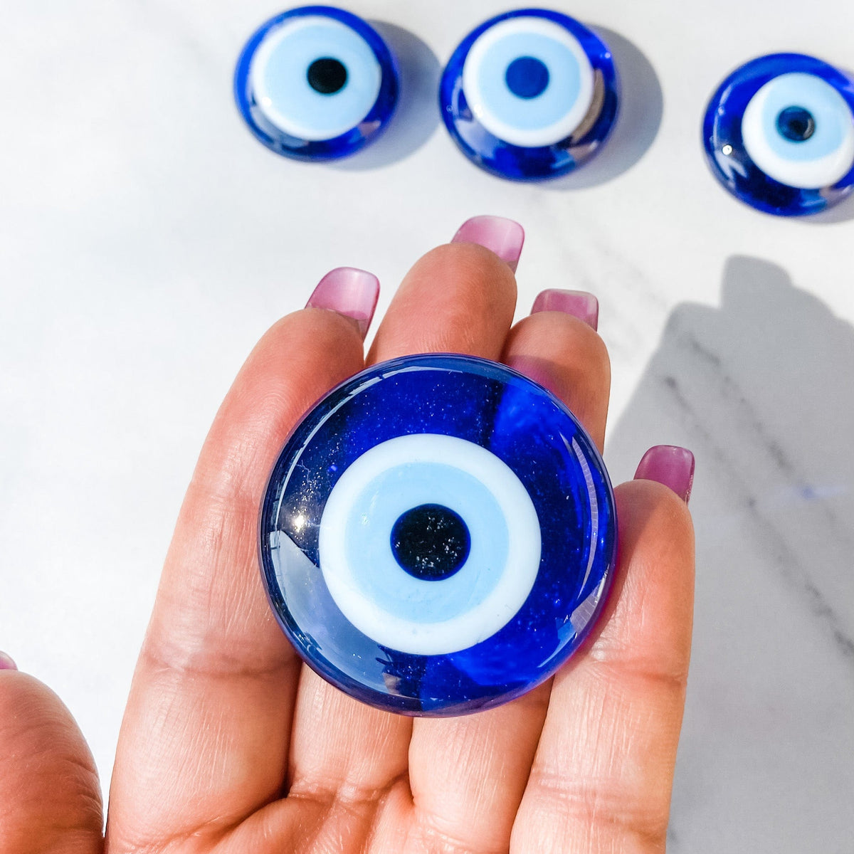 s1336 turkish evil eye protection glass fridge magnet office or home australia gemrox sydney 1