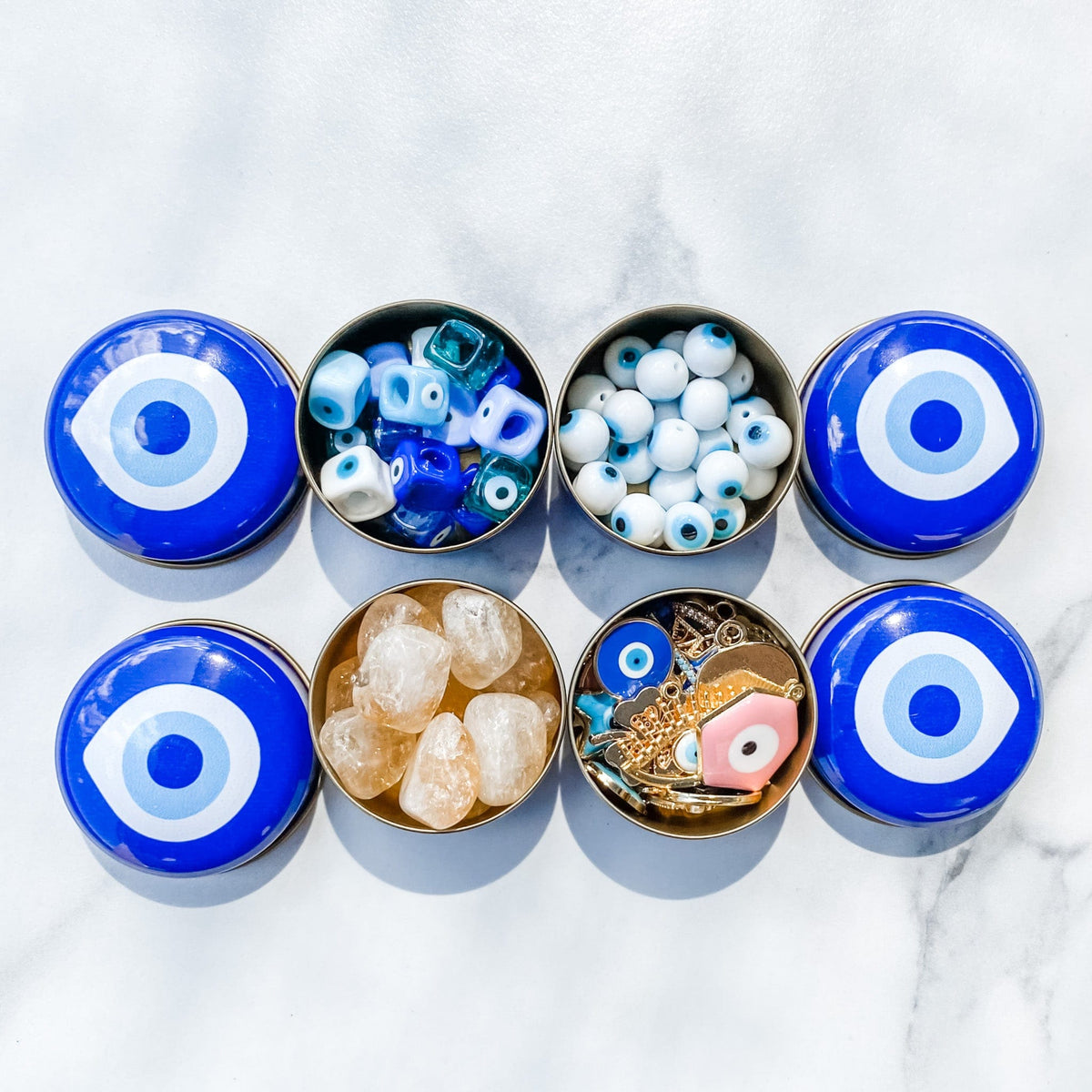 s1343 turkish evil eye protection mini storage tins made in turkey. evil eye storage tins australia.gemrox sydney 1