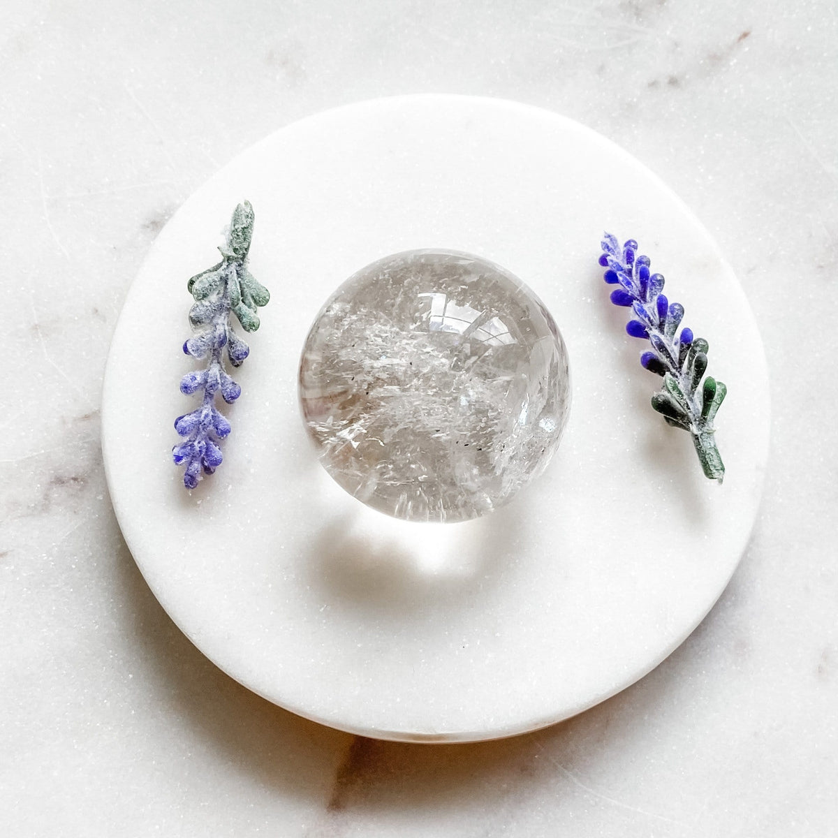 clear quartz crystal healing sphere australia