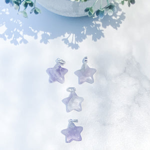 s1398 star shaped mini stone pendants necklaces rose quartz star green aventurine star clear quartz star amethyst star shaped carved pendant necklace australia 3