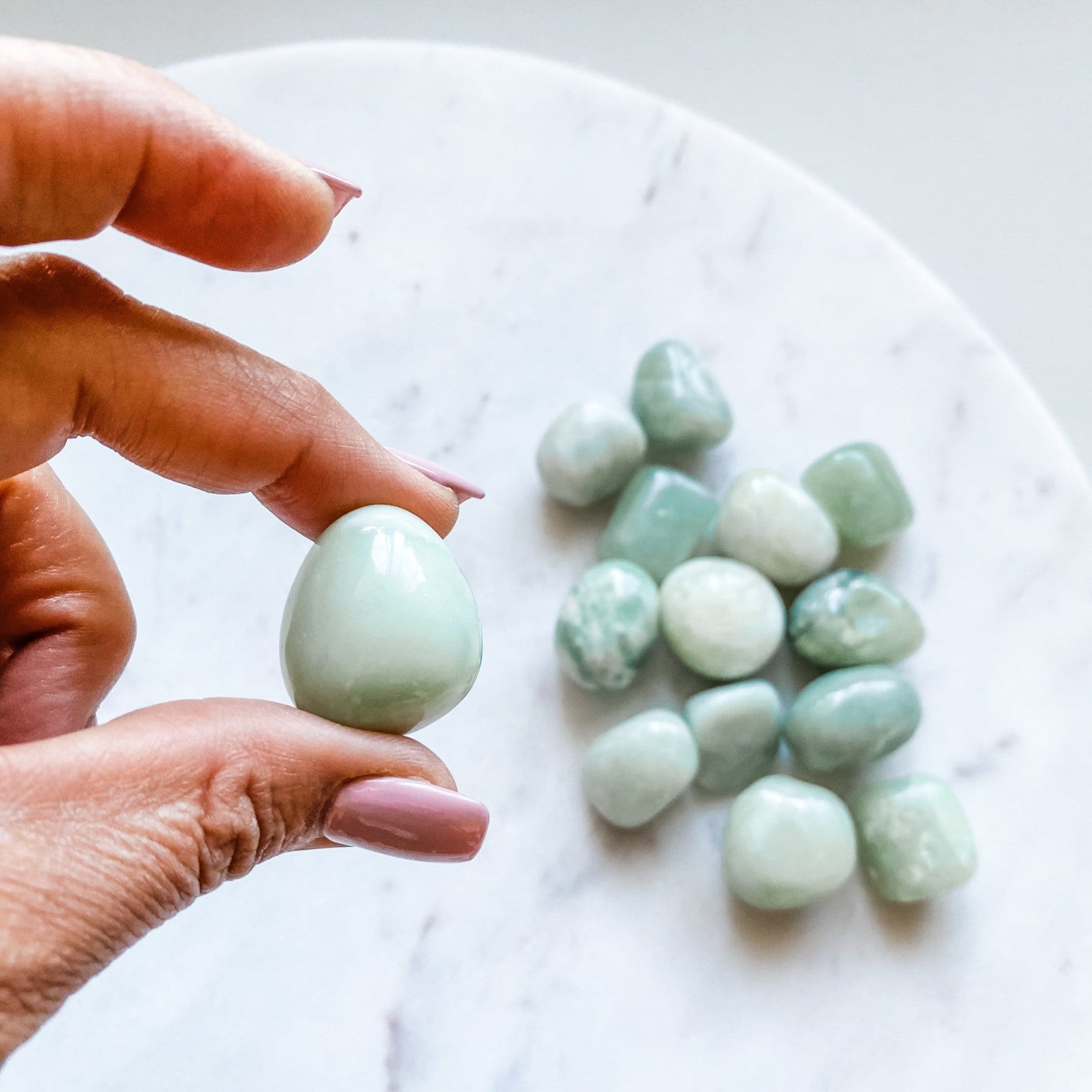 green jade crystal tumbled stone australia healing 