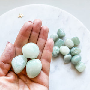 green jade crystal tumbled stone australia healing 