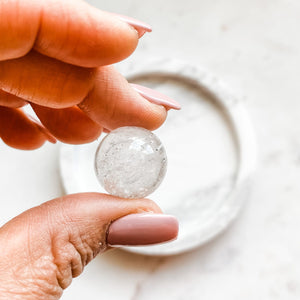 clear quartz crystal mini sphere australia