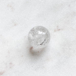 clear quartz crystal mini sphere australia