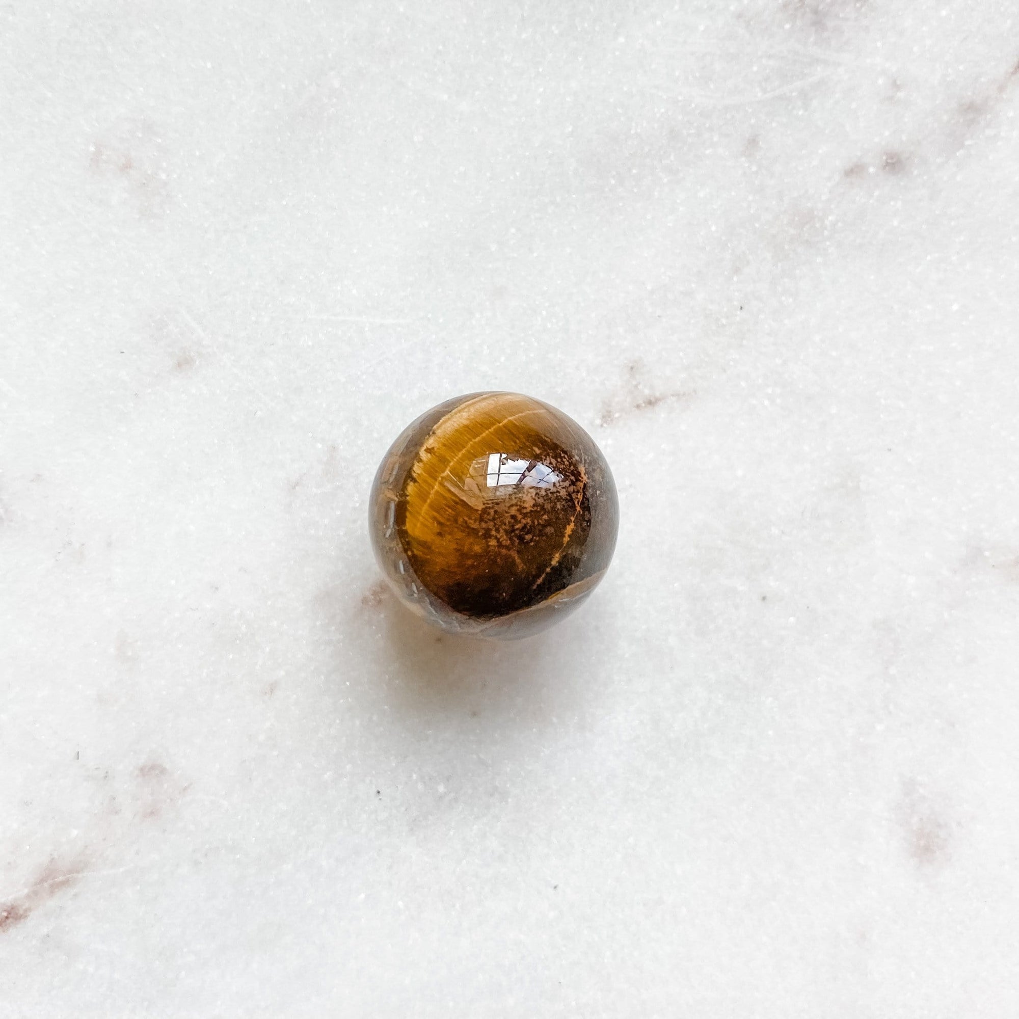 tigers eye crystal ball sphere healing stone meditation australia