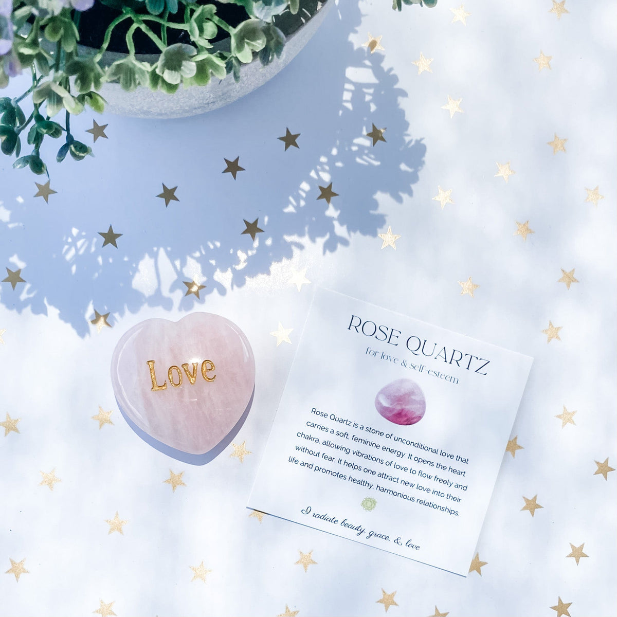 s1462 rose quartz crystal heart with engraved gold love word austalia. rose quartz engraved love crystal stone australia.gemrox sydney 1