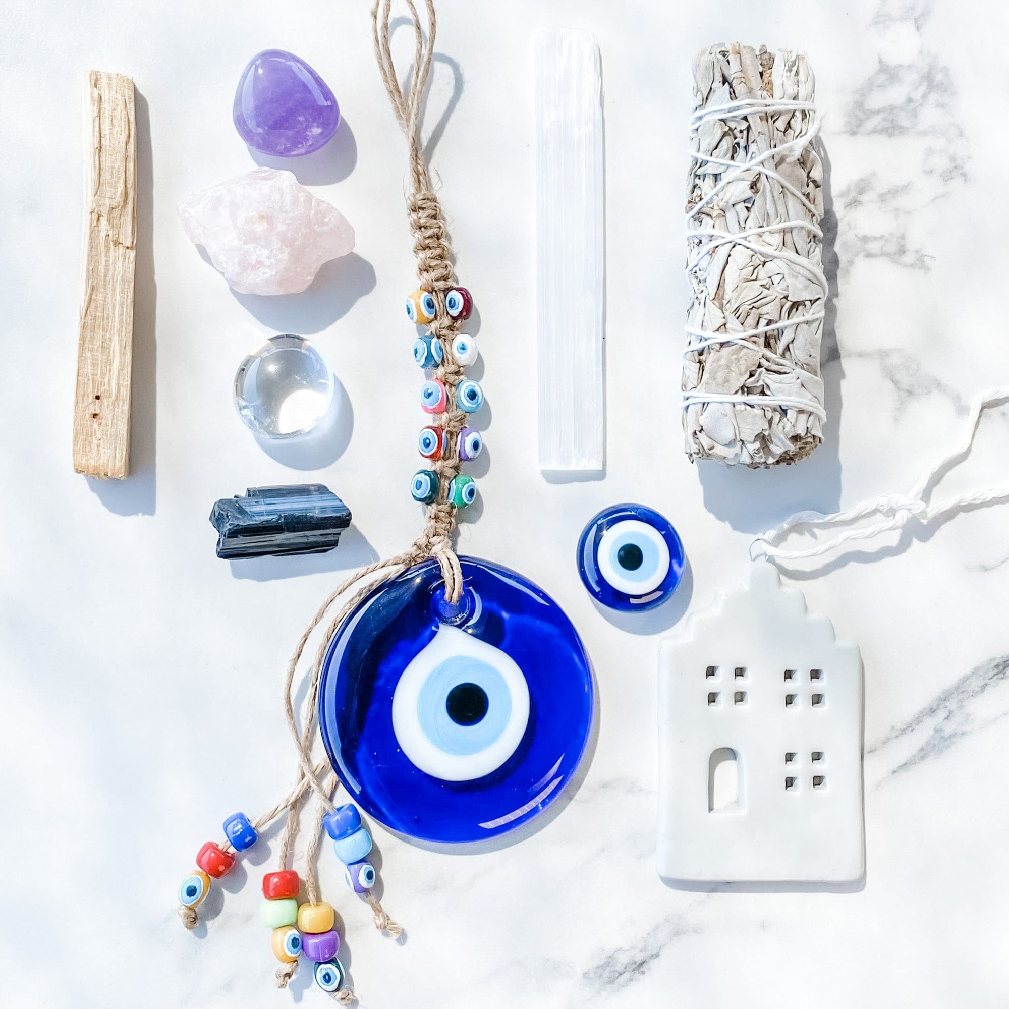 s1491 Evil Eye Home protection cleansing and harmony crystal kit australia. Home protection crystal kit australia.gemrox sydney 40