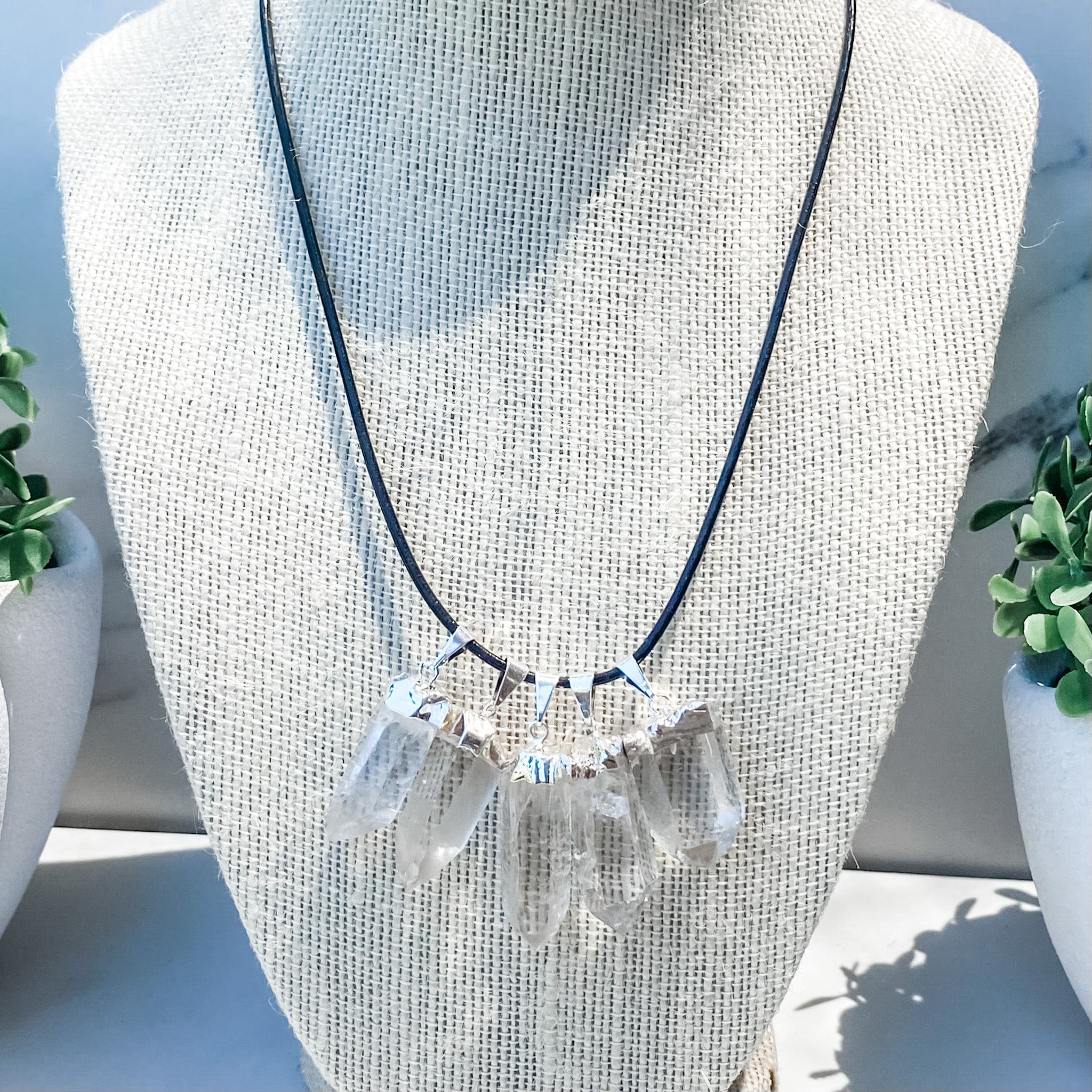 Clear quartz sale necklace australia