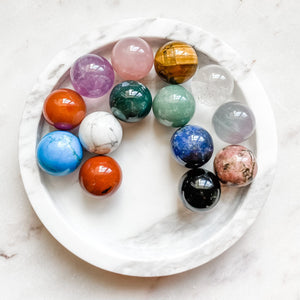 clear quartz crystal mini sphere australia