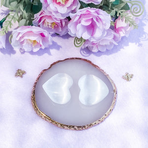 s1520 white selenite crystal puffy heart 3.5cm austalia. buy selenite heart australia.crystal shops sydney,gemrox 1