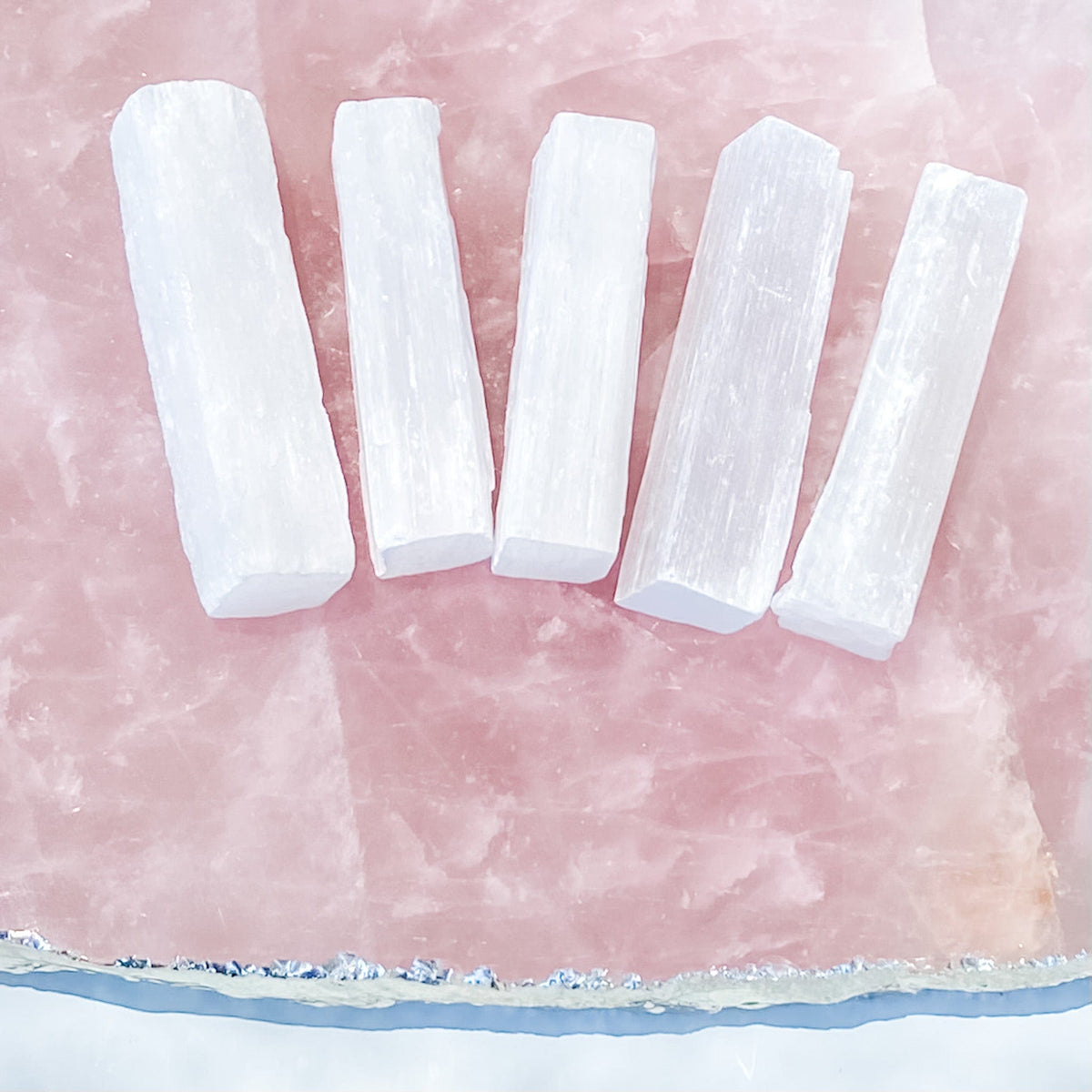 s1568 selenite crystal bar stick 5cm australia. selenite charging cleansing stick australia. gemrox sydney 1