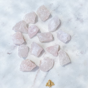 Rose Quartz Raw Stone-3cm