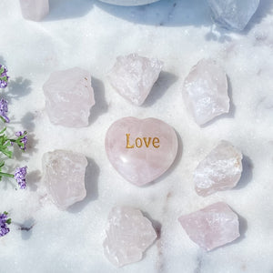 Rose Quartz Raw Stone-3cm