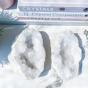 s1589 clear quartz crystal geode cluster pair 1.7kilos australia. geode clear quartz cluster pair australia. crystal shops sydney.gemrox crystals 1