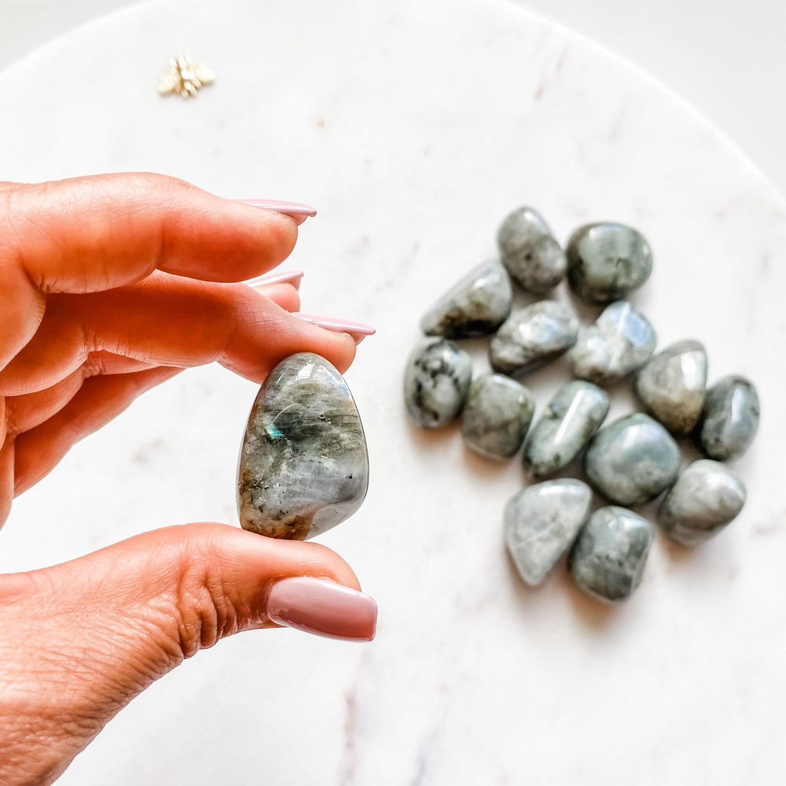 labradorite crystal tumbled stone australia