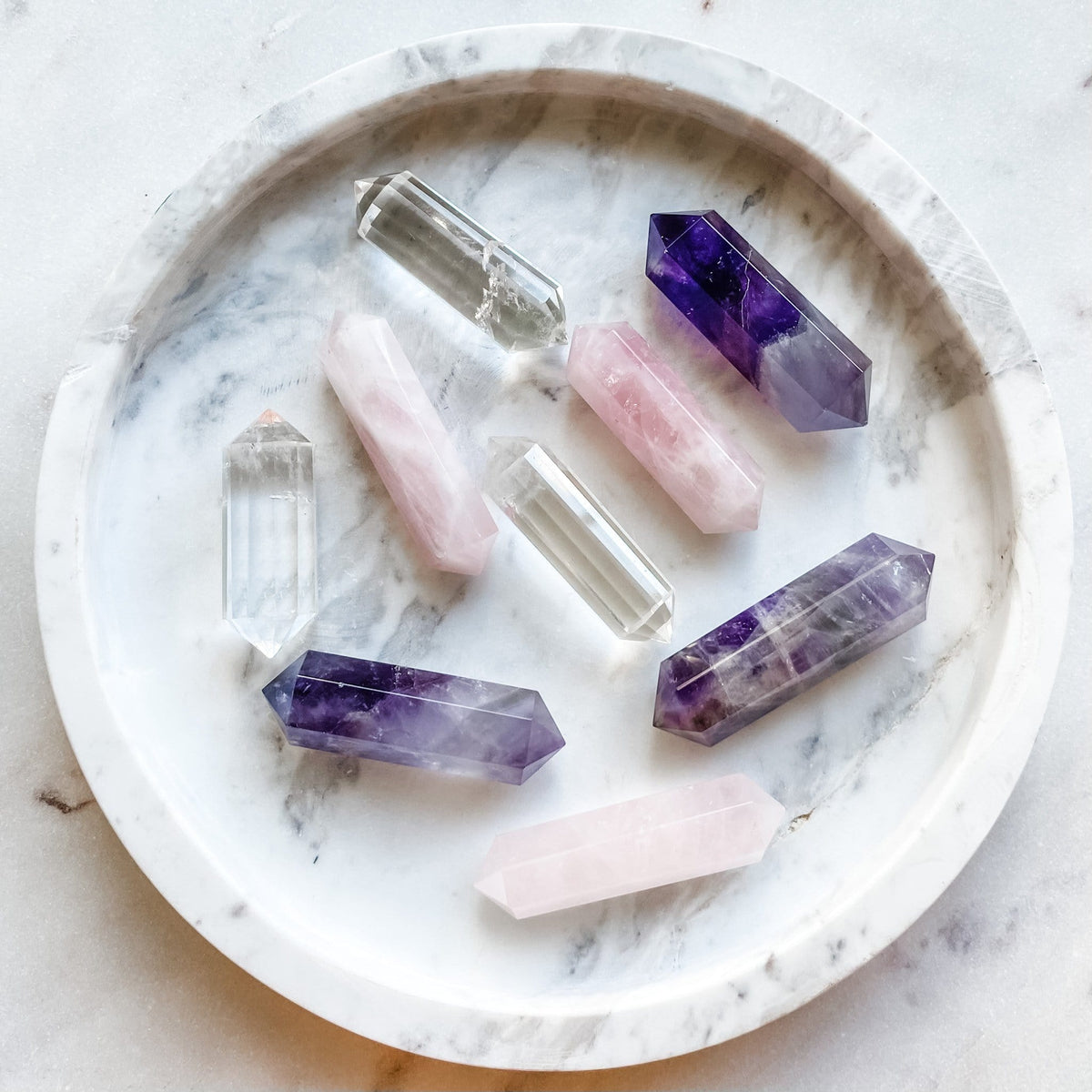 Amethyst Double Terminated Point