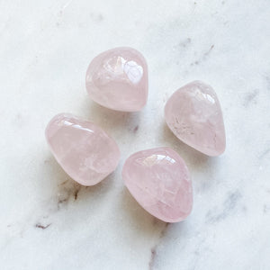 rose quartz crystal polished healing pink stone australia