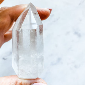 #226 Clear Quartz Generator/Tower-7cm